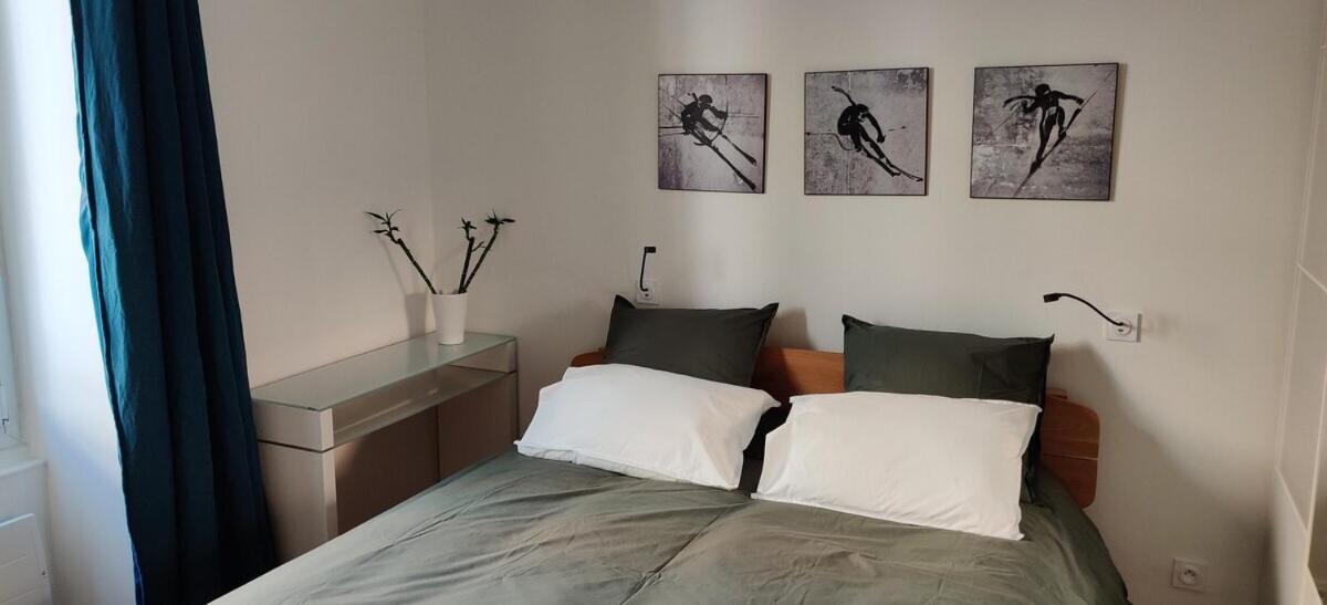 Hotegam Agency, 70 Rue Thiers Championnet, Close Sncf, New & Design, 2 Bedrooms, 1 Office 그르노블 객실 사진