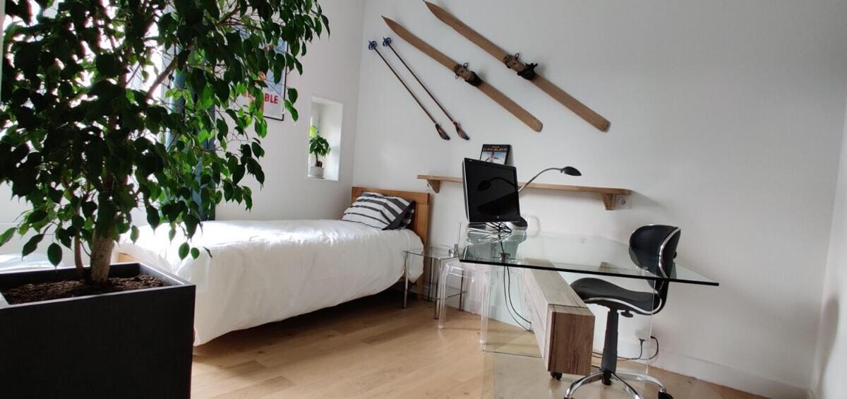 Hotegam Agency, 70 Rue Thiers Championnet, Close Sncf, New & Design, 2 Bedrooms, 1 Office 그르노블 객실 사진